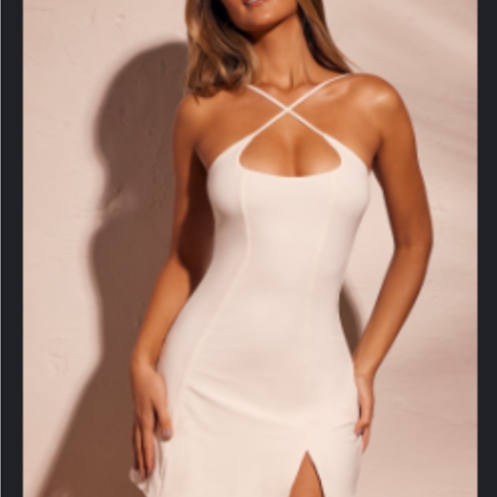 White Strappy Dress